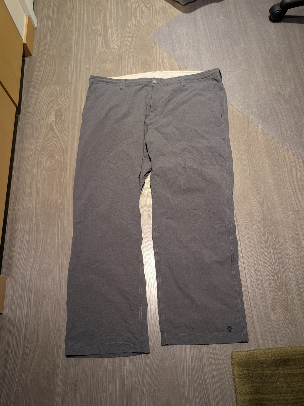 Men's Gray Casual Pants - Comfortable Everyday Trousers
